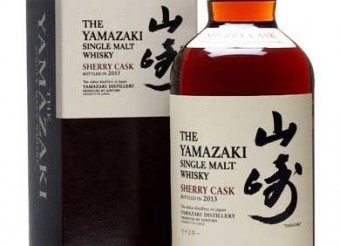 Yamazaki whisky aged in Sherry casks is priced at around 400€ a bottle