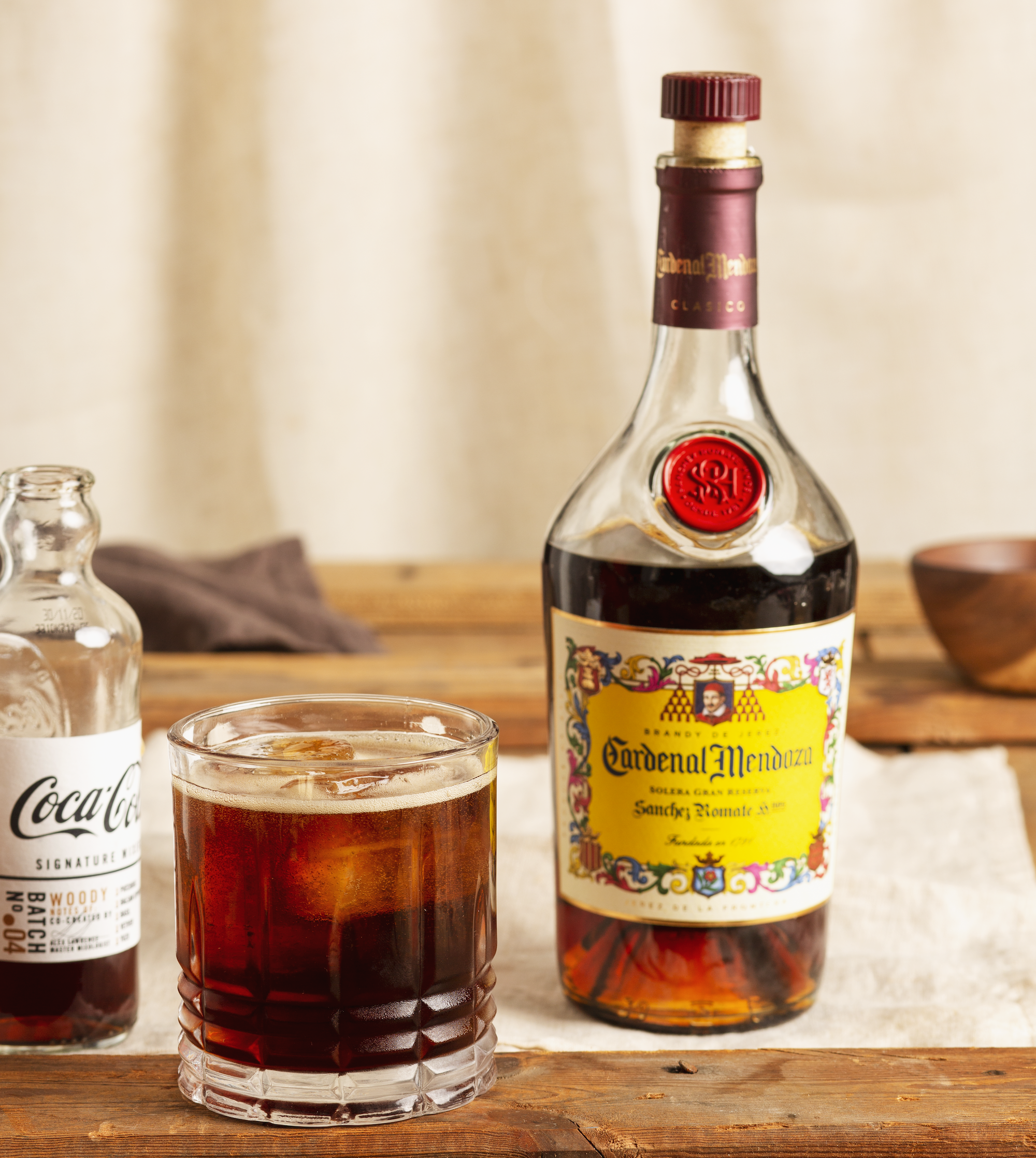 The Classic Brandy de Jerez with Cola