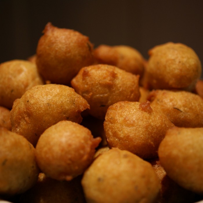 buñuelos de bacalao