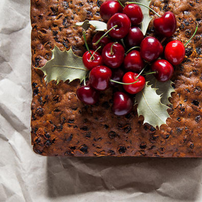 Traditional British Fruit Cake 