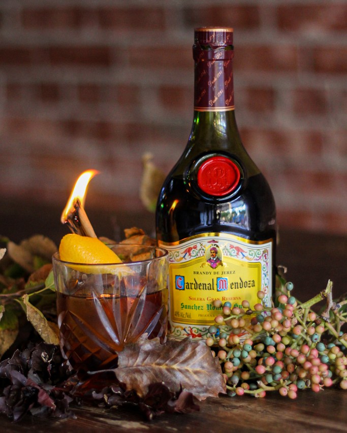 Autumn's Advent cardenal mendoza brandy cocktail